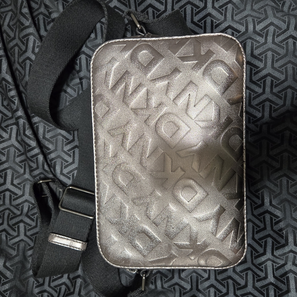 DKNY Silver Crossbody Bag